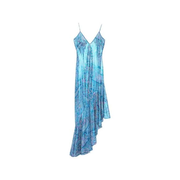 etro asymmetric dress ETRO Asymmetric paisley‑print midi dress – Luisa World